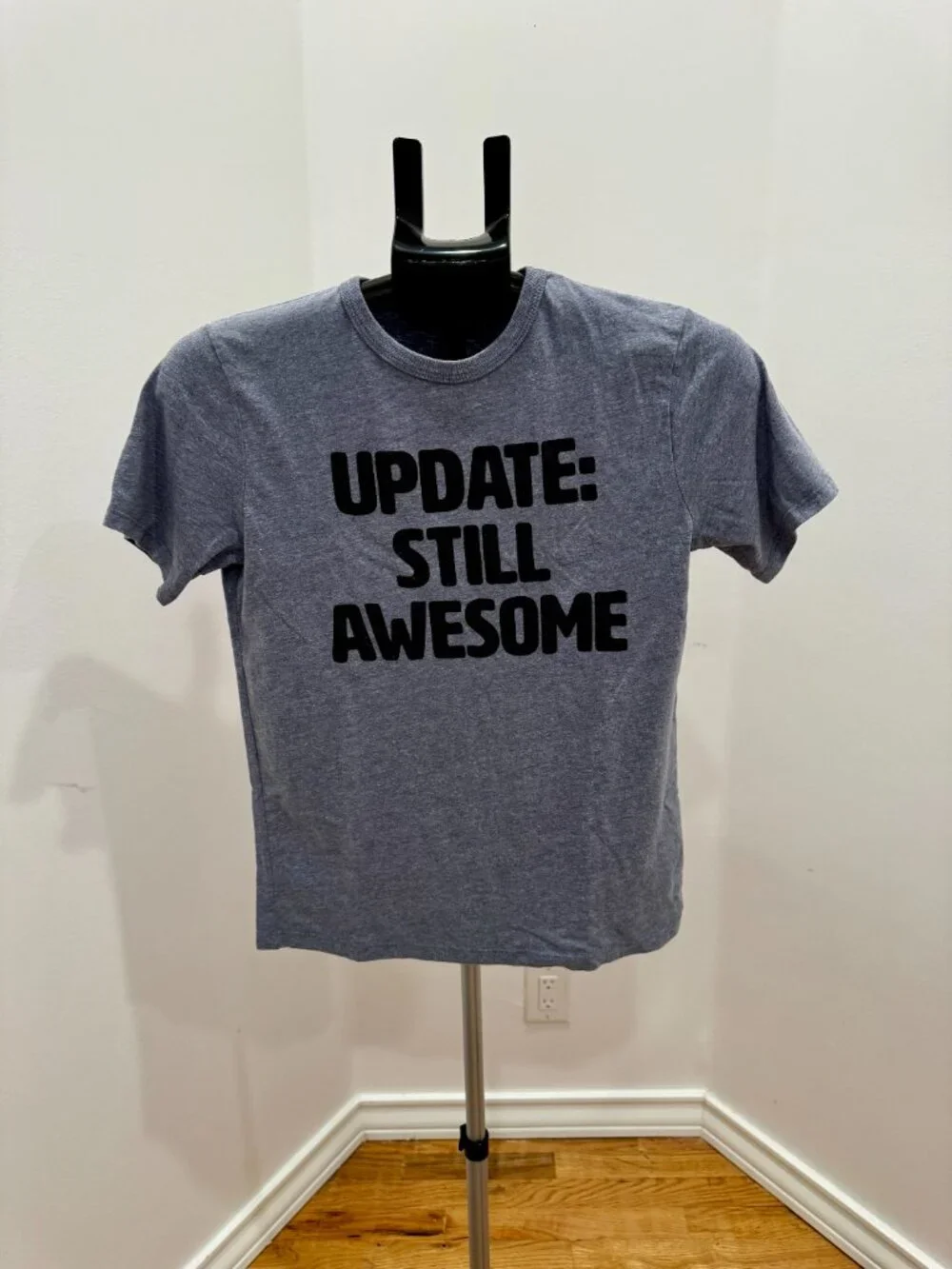 The Children's Place Unisex Gray Graphic Tee Shirt Size L 10/12 EUC